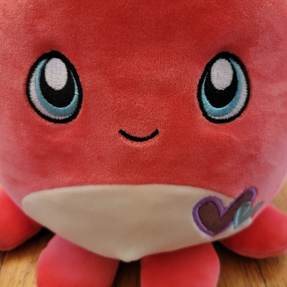Squishmallows Pink Veronica Plush Toy SO SOFT Cuddle Squeeze Me Octopus Gift 10